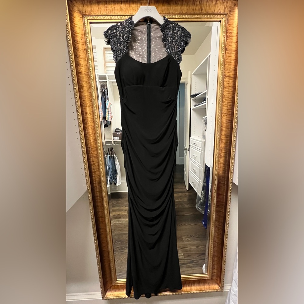 Formal long black Cache dress worn once